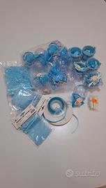 sacchetti e oggetti per benvenuto maschietto