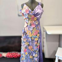 Abito floreale donna cerimonia