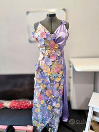 Abito floreale donna cerimonia