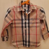 camicia Burberry bimbo unisex 2 anni 92cm