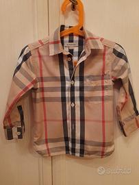 camicia Burberry bimbo unisex 2 anni 92cm