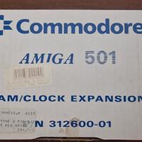 COMMODORE AMIGA 501 ESPANSIONE MEMORIA ORIGINALE