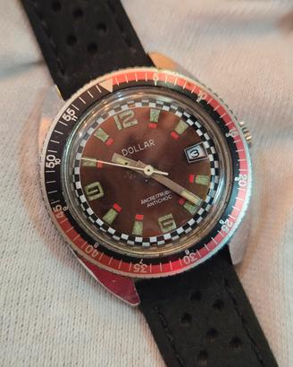 Orologio vintage uomo skindiver DOLLAR  do70aR