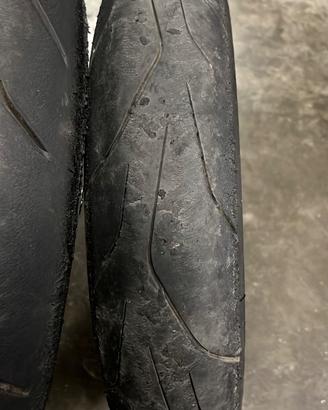 Dunlop Sportmart TT 120/70 17 e 190/55 17 all’90%