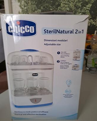 Sterilizzatore a vapore chicco 2 in 1