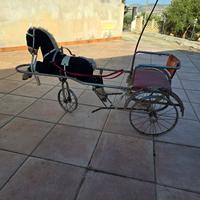 Calessino giocattolo da restaurare 