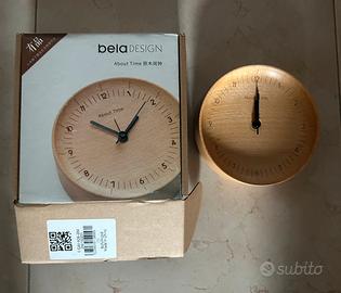 Sveglia in legno - Bela Design