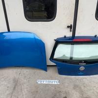 Portellone / Cofano VW Polo Cross 2006 blu