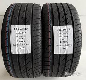 2 gomme 215 40 17 matador a1417