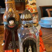 Set oggetti russi vintage decorativo