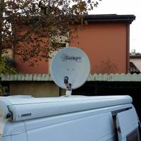Parabola satellitare per camper