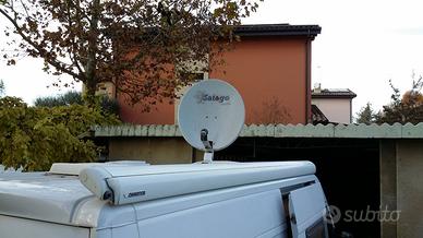 Parabola satellitare per camper