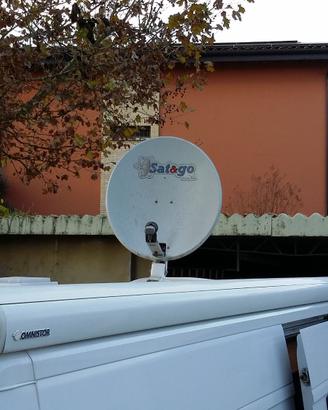 Parabola satellitare per camper