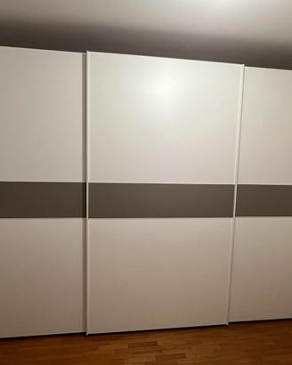 Armadio guardaroba 3 ante scorrevoli