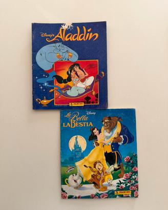 Album Panini Disney - La Bella e la Bestia Aladdin