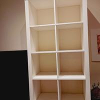 Due Expedit Ikea, bianco e nero, in discrete condi