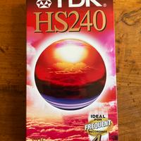 Videocassetta TDK HS240