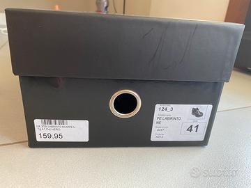 Scarpe elenganti uomo nere n.41 lucide
