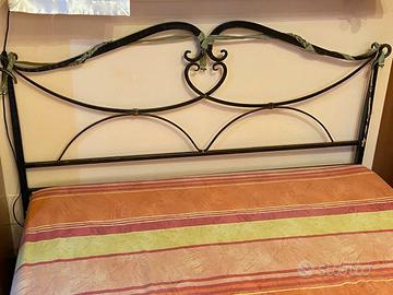 testiera ferro battuto 