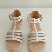 Sandali Geox bambina bianchi