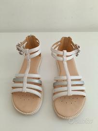 Sandali Geox bambina bianchi