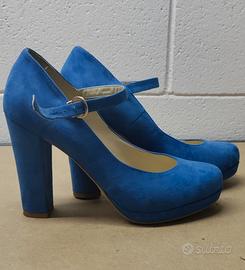 décolleté con cinturino donna