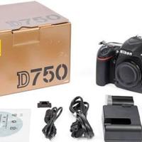 Reflex D750 body (COME NUOVA)