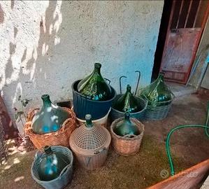 Damigiane in vetro per vino – stock o singole