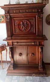 Mobile bar/credenza  in noce nazionale 