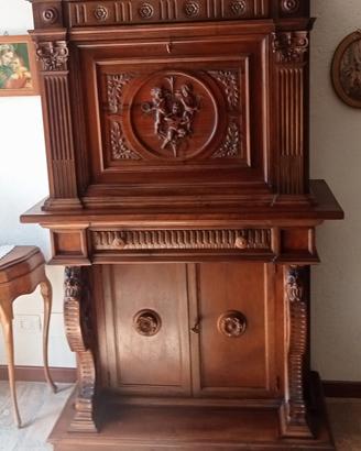 Mobile bar/credenza  in noce nazionale 