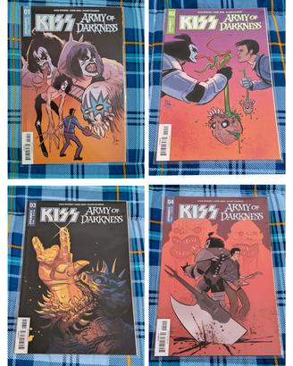Kiss Army of Darkness Lotto #1,2,3,4 Cover A