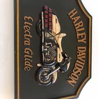 Quadri in legno Harley-Davidson