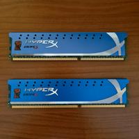 RAM Kingston Hyper DDR3X 4G x 2