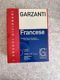 Dizionario garzanti  francese-italiano e viceversa