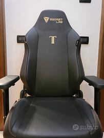 Secret Lab titan evo tgl. M - come nuova 