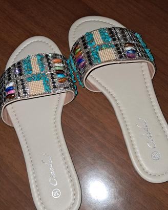 Ciabatte/scarpe per uscire estive taglia 38