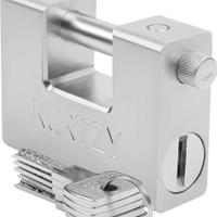 Kurtzy Lucchetto resistente da 1 kg con 4 chiavi