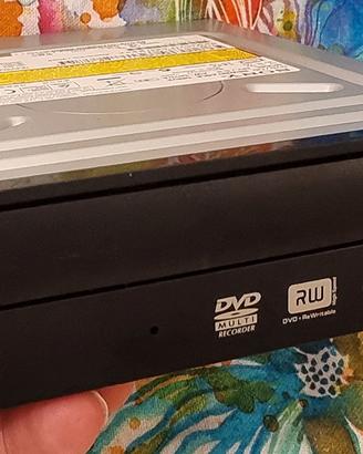 Masterizzatori DVD CD Sony e LG di colore Nero