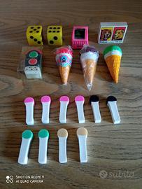 Gomme decorative anni 80