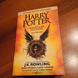 libro harry potter prima edizione 2016