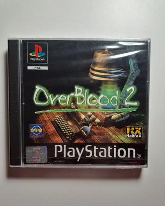Sigillato PS1 OverBlood 2 PAL ITA