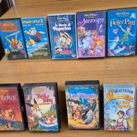 10 videocassette Walt Disney 