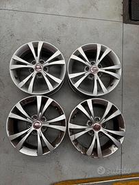 4 Cerchi in Lega Originali Alfa Romeo Fiat 500x da