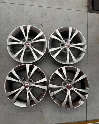 4 Cerchi in Lega Originali Alfa Romeo Fiat 500x da