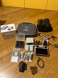 Dji mini 4 pro fly more combo cat. C1 in garanzia