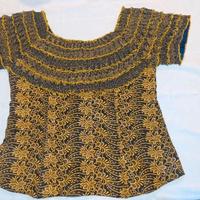 Completo donna Etnico realizzato con tessuto batik