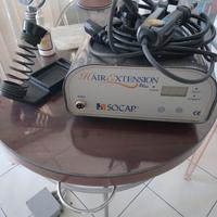 macchina per exention-casco-carrello