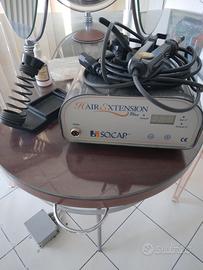 macchina per exention-casco-carrello