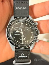 Swatch x omega mission to moon.