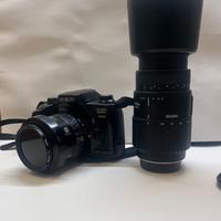 MINOLTA DYNAX 600Si CLASSIC REFLEX + 2 ZOOM